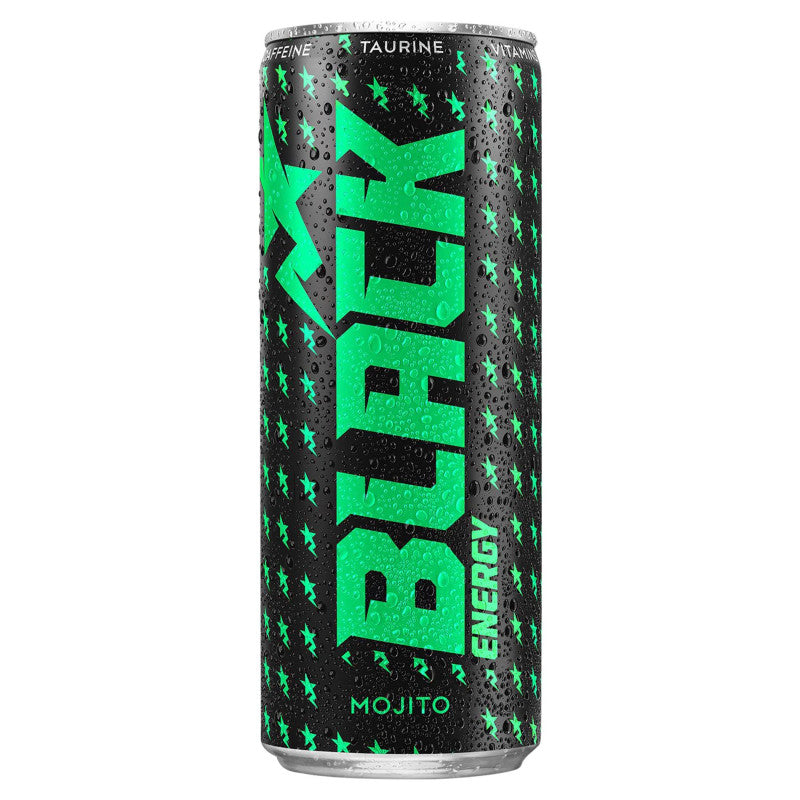 Black Energy Mojito Gazowany napój energetyzujący 250 ml