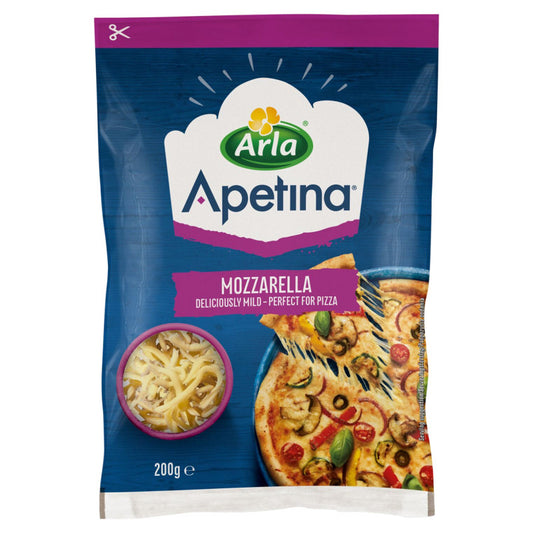 Arla Apetina Ser wiórkowany mozzarella 200 g