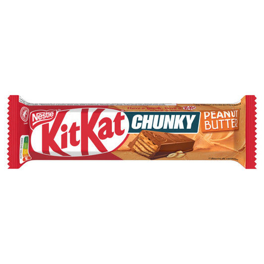 KitKat Chunky Peanut Butter Baton z kremem z orzeszków ziemnych 42 g