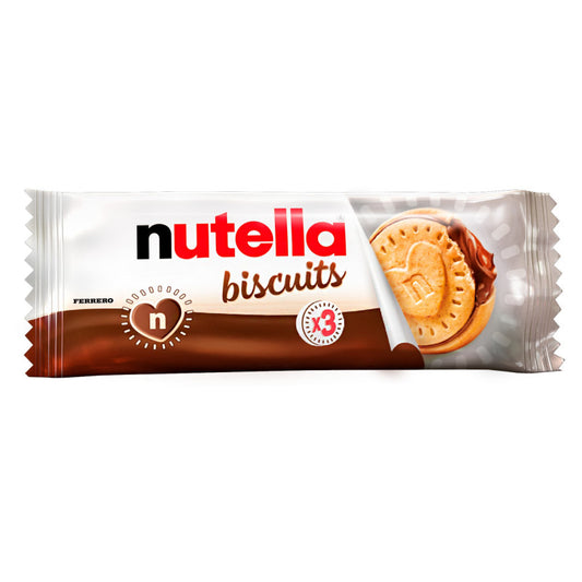 Nutella Biscuits Ciasteczka wypełnione kremem 41,4 g (3 sztuki)