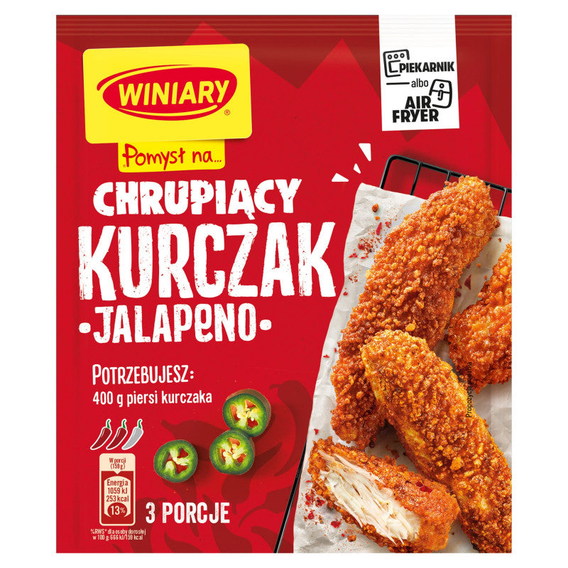 Winiary Pomysł na... Chrupiący kurczak jalapeno 70 g